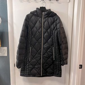 Lucky Brand long puffer coat